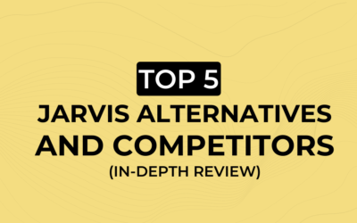 Top 5 Jarvis Alternatives & Competitors (In-depth Review)
