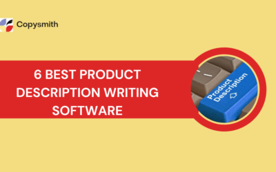 6 Best Product Description Writing Software