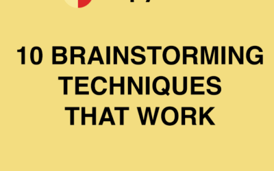 10 Brainstorming Techniques That Work